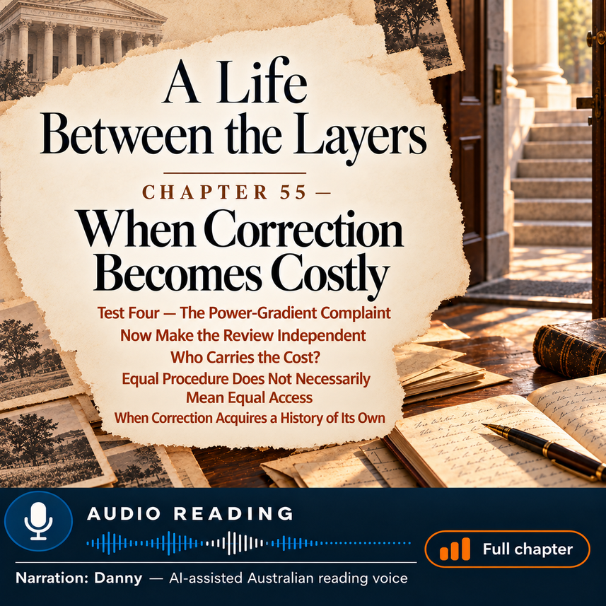 Chapter 55 — When Correction Becomes Costly