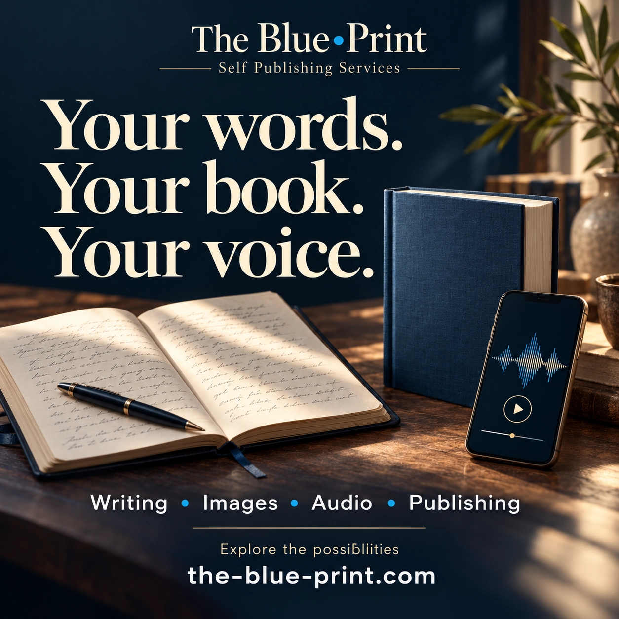 From words to book and audio